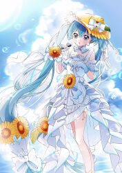hatsune miku from magical mirai (vocaloid)