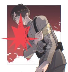 eren yeager from shingeki no kyojin