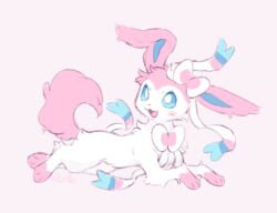 sylveon from pokemon by lovewolf5122