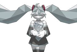 hatsune miku from vocaloid