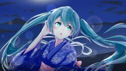 hatsune miku from vocaloid