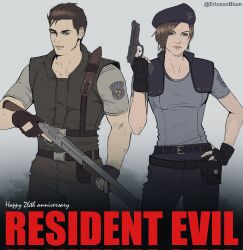 chris redfield from resident evil