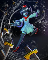 aqua (deltarune) from deltarune