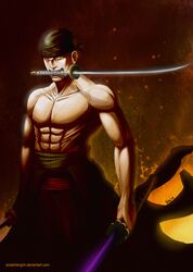 roronoa zoro from one piece by exia lohengrin