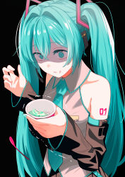 hatsune miku from vocaloid