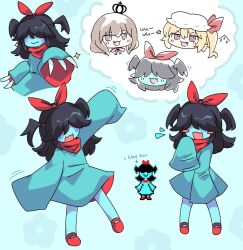 aqua (deltarune) from deltarune