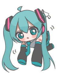 hatsune miku from vocaloid