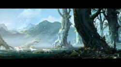 kodama from mononoke hime by zheyuan1985