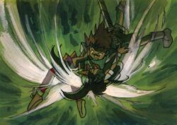feena (grandia) from grandia by hontani toshiaki