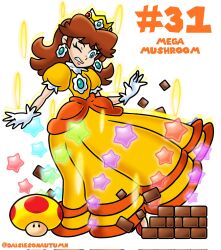 princess daisy from super mario bros.