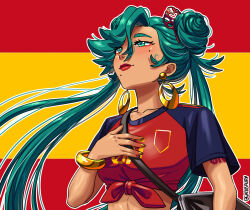 hatsune miku from 2026 fifa world cup by gamusaur