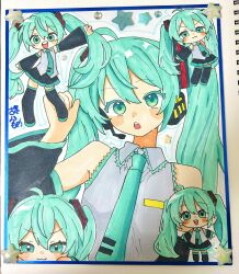 hatsune miku from vocaloid by komori kamome