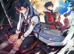 rean schwarzer from eiyuu densetsu by achan (blue semi)