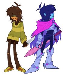 kris (dark world) (deltarune) from deltarune