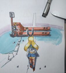 shimakaze (kancolle) from akira (manga)