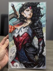 wonder woman from absolute dc by stanley lau