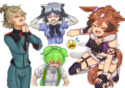 common raccoon (kemono friends) from gundam