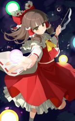 hakurei reimu from gensou shoujo taisen