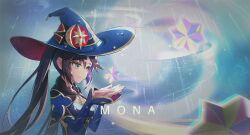 mona (genshin impact) from genshin impact
