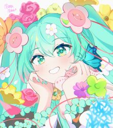 hatsune miku from magical mirai (vocaloid)