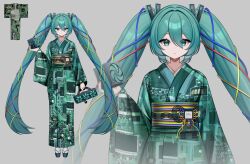 hatsune miku from vocaloid