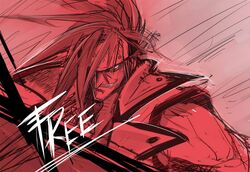 sol badguy from guilty gear by sho-n-d
