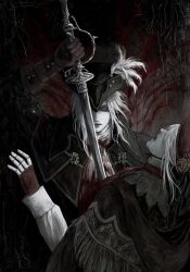 lady maria of the astral clocktower from bloodborne