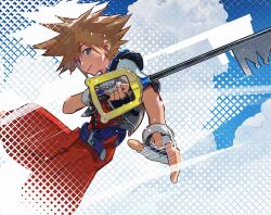 sora (kingdom hearts) from kingdom hearts by cofffee