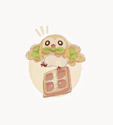 rowlet from pokemon by hightguy