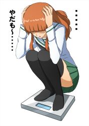 takebe saori from girls und panzer by omachi (slabco)