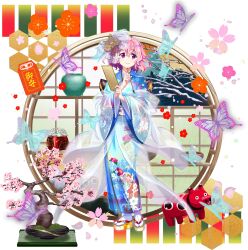 saigyouji yuyuko from touhou by rotte (1109)