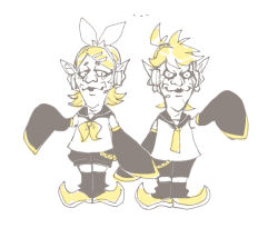 kagamine len from final fantasy by dede (qwea 00000)