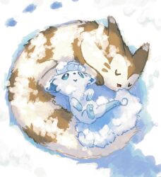 alolan vulpix from pokemon by aruco co