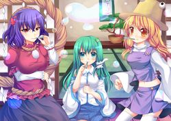 kochiya sanae from touhou by swami