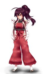 sendai hakurei no miko from m.u.g.e.n by daigingaa