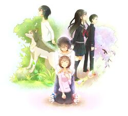 ame (ookami kodomo) from ookami kodomo no ame to yuki by siro-kuro-siro2