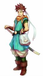 crono from chrono trigger by hakuga (haru-akira)
