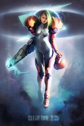 samus aran from metroid by jace wallace
