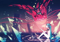 hatsune miku from vocaloid by asgr