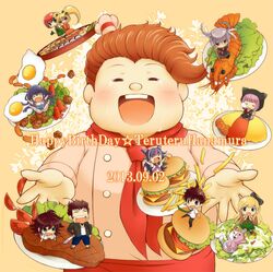 hanamura teruteru from dangan ronpa by kinakomoti1630