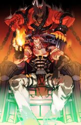sol badguy from guilty gear by gairen