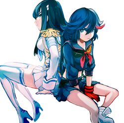 junketsu from kill la kill by oru (hone oru)