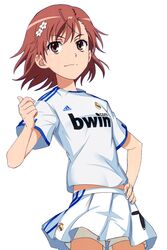 misaka mikoto from real madrid by kurosaki samurai