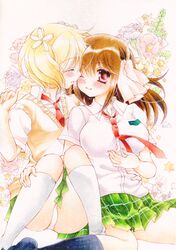 sonoda yuu from sakura trick by kazuki ryou