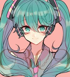 hatsune miku from vocaloid