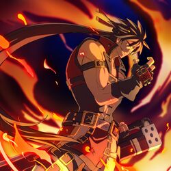 sol badguy from guilty gear by ane-suisei