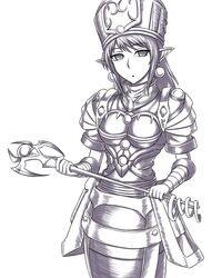 ancient elf from yuu-gi-ou by pataniito