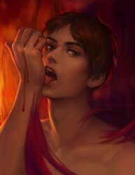eren jaeger from shingeki no kyojin by j-witless