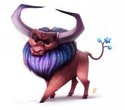 tauros from pokemon by piper thibodeau