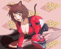 red buster from super sentai by nexus trinity